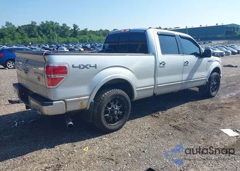 2011 Ford F150 Platinum from USA, damaged, VIN 1FTFW1ET8BFB87294